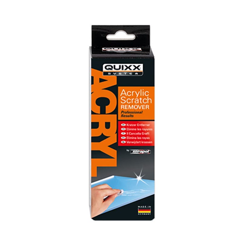 QUIXX 10003 Acrylic Scratch Remover - Removes Scratches From Clear Acrylic and Plexiglas Surfaces On Cars, Motorcycles, Caravans, and Boats - Image 2